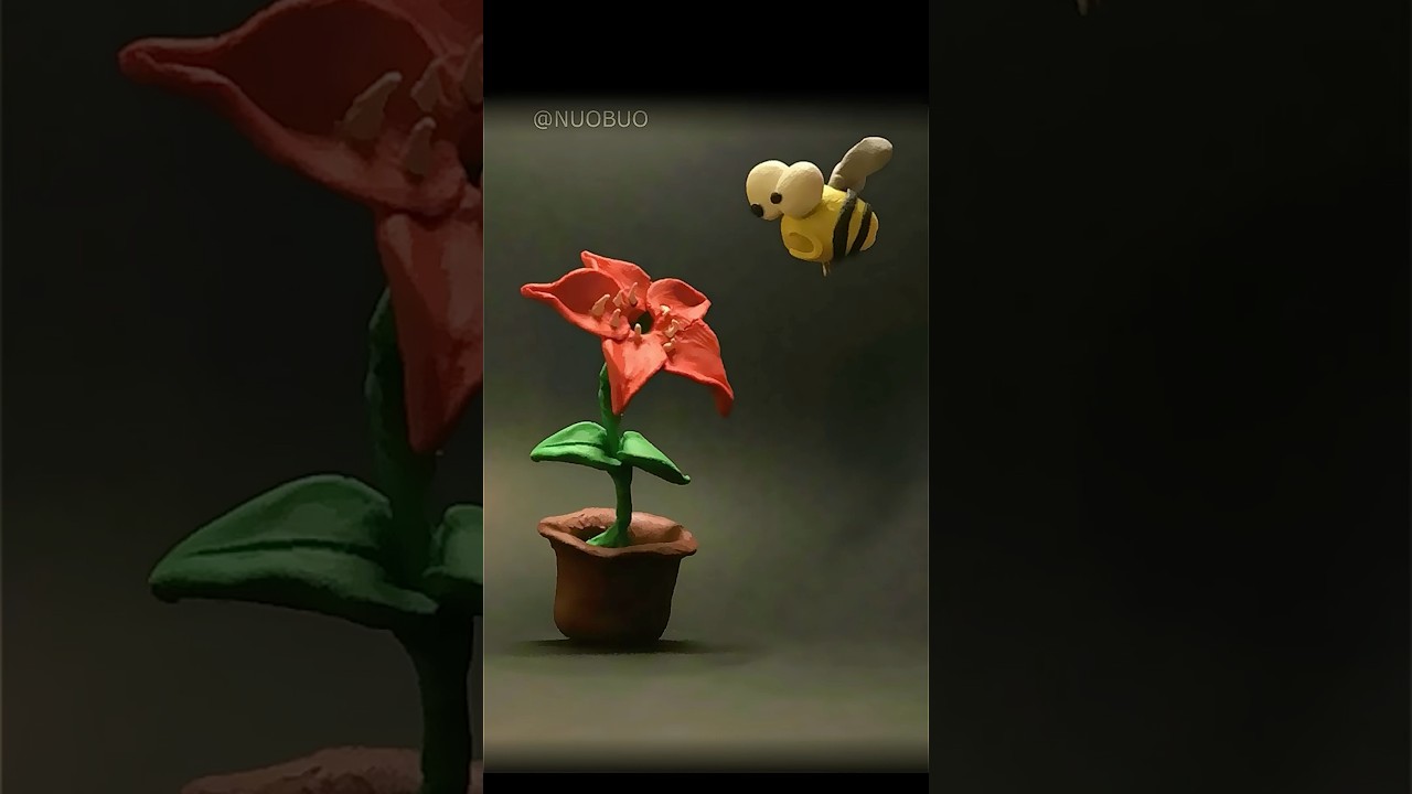 Bee & Flower